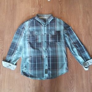 Men's Button Down Shirt Calvin Klein Blue